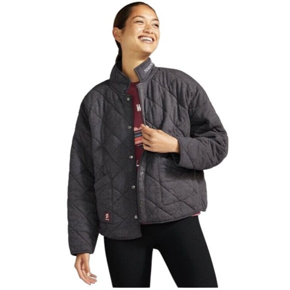 Peloton Jackets & Blazers - Peloton Size XL Quilted Jacket Snap Front Together We Go Far Private Label